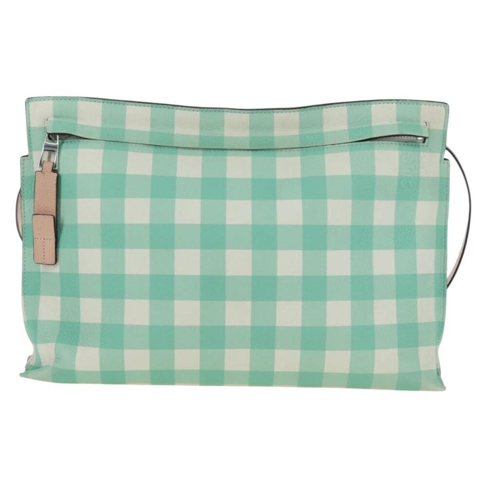 Loewe Leather Shoulder Bag Pink